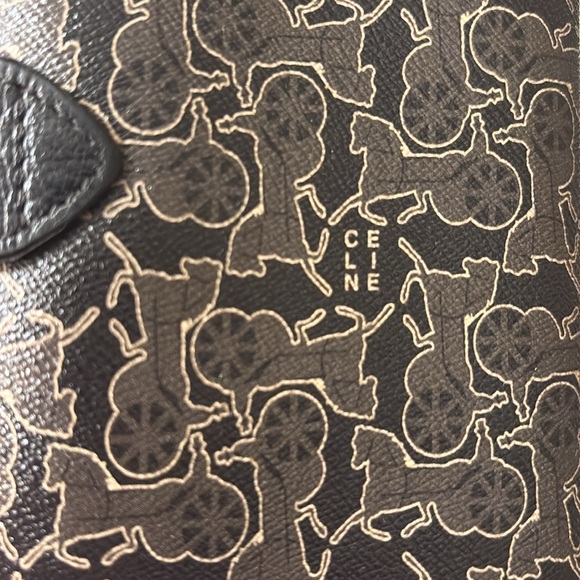 CELINE HORSE AND CARRIAGE THEME LONG WALLET - Picture 3 of 16